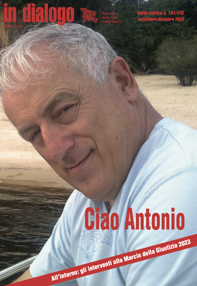 Ciao Antonio! Copertina In Dialogo 141-142